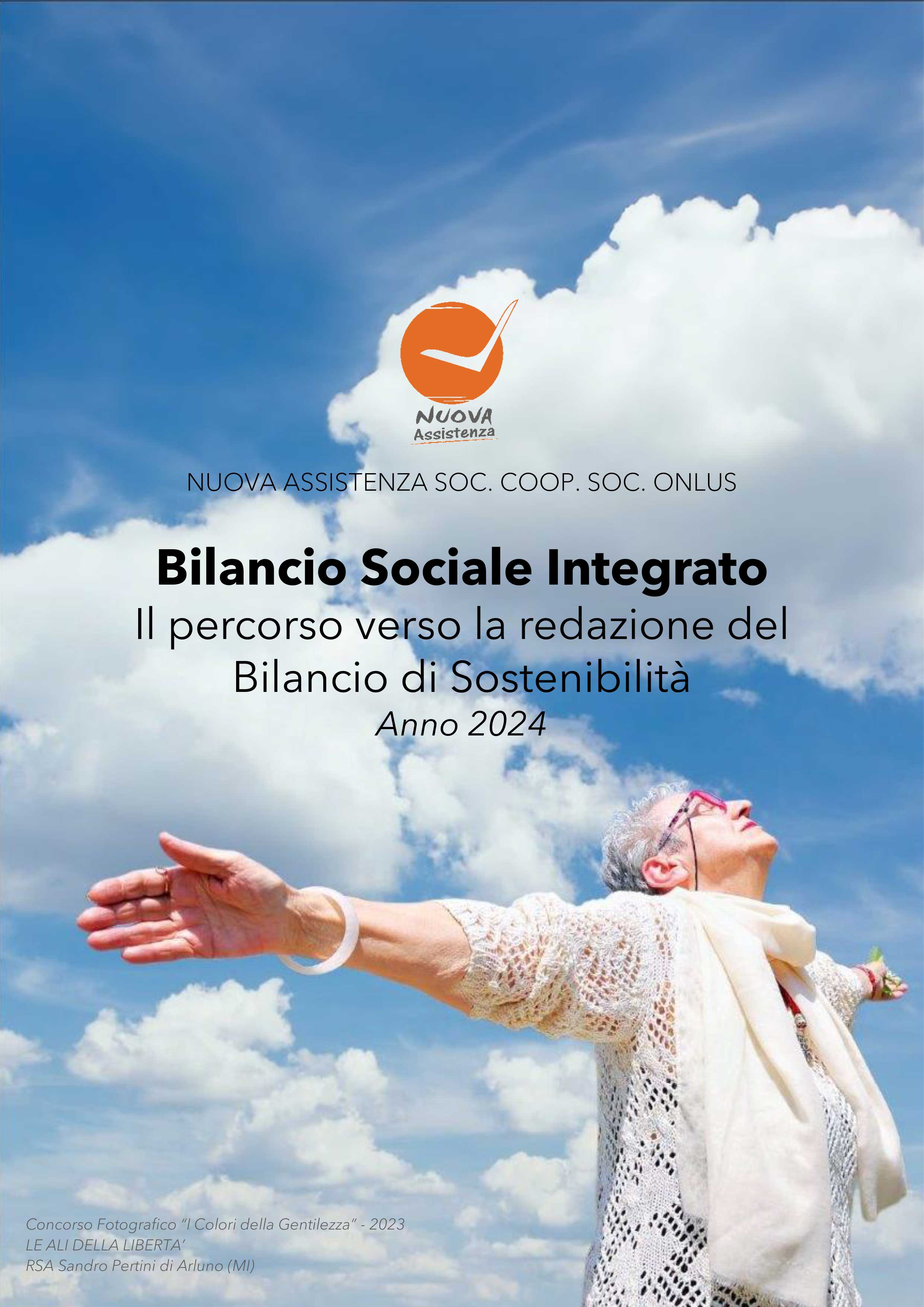 copertina bilancio sociale integrato 2024