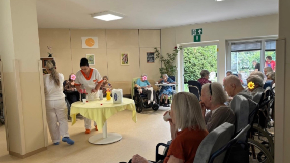 FESTA D’ESTATE  RSA “GIRASOLE” DI BIBIANA -