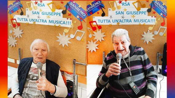ALLA RSA SAN GIUSEPPE TUTTA UN'ALTRA MUSICA
