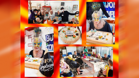IL CARNEVALE ARRIVA ALLA RSA DI ORBASSANO!
